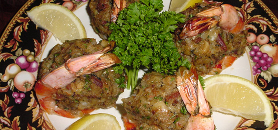 Baked Stuffed Shrimp