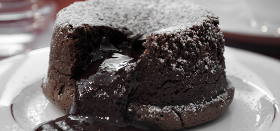 Molten Chocolate Souffle